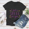 I Put A Spell On You Halloween Quote V11 Women V-Neck T-Shirt