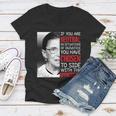 Injustice Ruth Bader Ginsburg Notorious Rbg Quote Women V-Neck T-Shirt