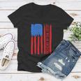 Jesus Was An American Usa 4Th Of July Funny Women V-Neck T-Shirt