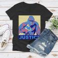 Justice For Harambe Rip Poster Women V-Neck T-Shirt