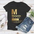 Melanin Brown Sugar Warm Honey Chocolate Black Gold Women V-Neck T-Shirt