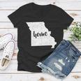 Missouri Home State Women V-Neck T-Shirt