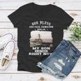 My Son Is On Uss Paul Hamilton Ddg Women V-Neck T-Shirt