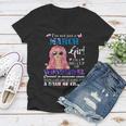 Not Just A March Girl Wonderful Sassy Birthday Women V-Neck T-Shirt