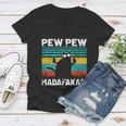 Pew Pew Madafakas V3 Women V-Neck T-Shirt