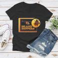 Retro Island Hoppers Tshirt Women V-Neck T-Shirt