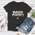 Stephen Back Again Warriors Champion Women V-Neck T-Shirt