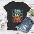 The Man Myth Legend 1962 Aged Perfectly 60Th Birthday Tshirt Women V-Neck T-Shirt