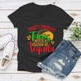 Todays Forecast Tacos With A Chance Of Tequila Funny Taco Women V-Neck T-Shirt