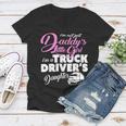 Trucker Trucker Shirts For Children Truck Drivers DaughterShirt Women V-Neck T-Shirt