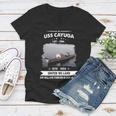 Uss Cayuga Lst V2 Women V-Neck T-Shirt