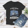 Uss James E Williams Ddg Women V-Neck T-Shirt