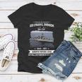 Uss Lyman K Swenson Dd Women V-Neck T-Shirt