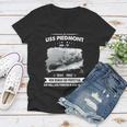 Uss Piedmont Ad Women V-Neck T-Shirt