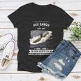 Uss Sargo Ssn Women V-Neck T-Shirt