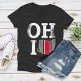 Vintage State Of Ohio V2 Women V-Neck T-Shirt