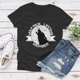 Vintage Wolf Pack Lifetime Member Emblem Tshirt Women V-Neck T-Shirt