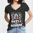 101 Days Of School Dalmatian Logo Women V-Neck T-Shirt