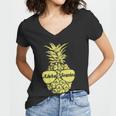 Aloha Beaches Pineapple Tshirt Women V-Neck T-Shirt