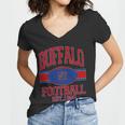 Buffalo New York Football Classic Logo Fan Women V-Neck T-Shirt