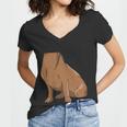 Dachshund Costume Dog Funny Animal Cosplay Doxie Pet Lover Cool Gift Women V-Neck T-Shirt