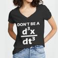 Dont Be A Jerk Mathematics Equation Tshirt Women V-Neck T-Shirt