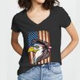 Eagle Mullet Usa American Flag Merica 4Th Of July Meaningful Gift V2 Women V-Neck T-Shirt