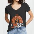 End Gun Violence Wear Orange V2 Women V-Neck T-Shirt