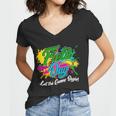 Fun Field Day Let The Games Begin Women V-Neck T-Shirt