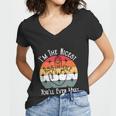Im The Nicest Asshole Youll Ever Meet Funny Women V-Neck T-Shirt