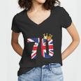 Jubilee Party Queens Platinum 1952 For 4Th Of July Women V-Neck T-Shirt