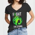 Mental Health Fight The Stigma Women V-Neck T-Shirt