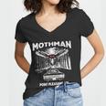 Mothman Point Pleasant Wv Tshirt Women V-Neck T-Shirt