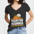 Mountain Mamma V2 Women V-Neck T-Shirt