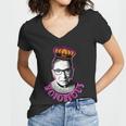 Queen Notorious Rbg Ruth Bader Ginsburg Tribute Women V-Neck T-Shirt