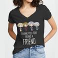 Thank You For Being A Friend V2 Women V-Neck T-Shirt