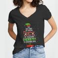 The Best Way To Spread Christmas Cheer Is Teaching Chemistry Women V-Neck T-Shirt