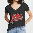 Tribe Baseball Sports Logo Women V-Neck T-Shirt
