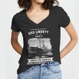 Uss Liberty Agtr Women V-Neck T-Shirt