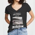 Uss Permit Ssn Women V-Neck T-Shirt