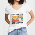 Shih Tzu Mama Best Shih Tzu Mom Ever Women V-Neck T-Shirt