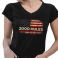 2000 Mules Pro Trump 2024 Tshirt V2 Women V-Neck T-Shirt