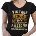 60Th Birthday Gift Vintage 1962 Tshirt V2 Women V-Neck T-Shirt