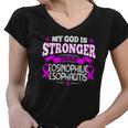 Allergic Oesophagitis Awareness Ribbon Gift For Eoe Patients Women V-Neck T-Shirt