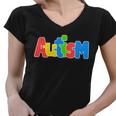 Autism Tshirt V2 Women V-Neck T-Shirt