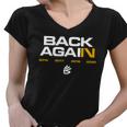 Back Again Warriors Champion Iv Women V-Neck T-Shirt