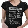 Before You Ask Drone Funny Drone Tshirt Women V-Neck T-Shirt