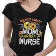 Best Kind Of Mom Raises A Nurse Mothers Day Flowers Rn Gifts V8 Women V-Neck T-Shirt Best Kind Of Mom Raises A Nurse Mothers Day Flowers Rn Gifts V8 Women V-Neck T-Shirt