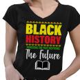 Black History Month Inspiring The Future V2 Women V-Neck T-Shirt