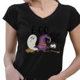 Boo Tiful Funny Halloween Quote V4 Women V-Neck T-Shirt